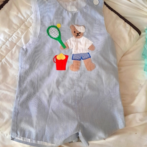 Smocked boys toddler.outfits - Picture 1 of 9
